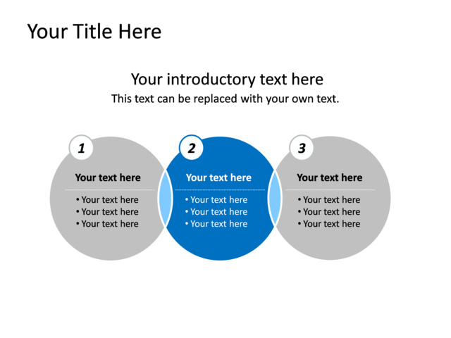 powerpoint slide linear venn diagram 3 circles blue 760 1 ppt venn diagram