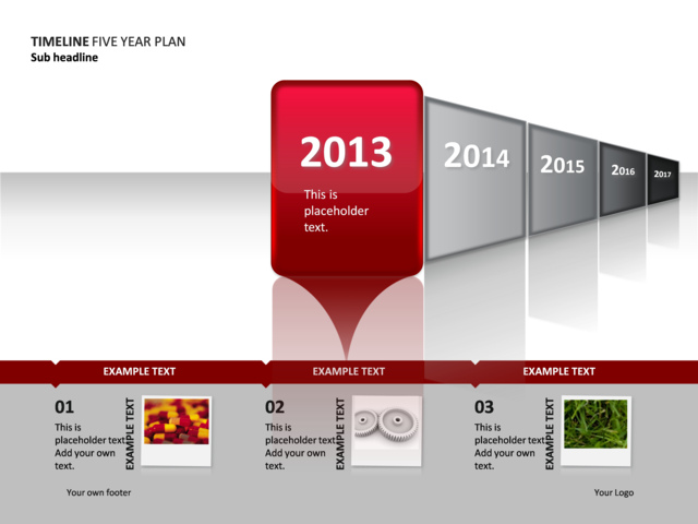 yearly timeline
